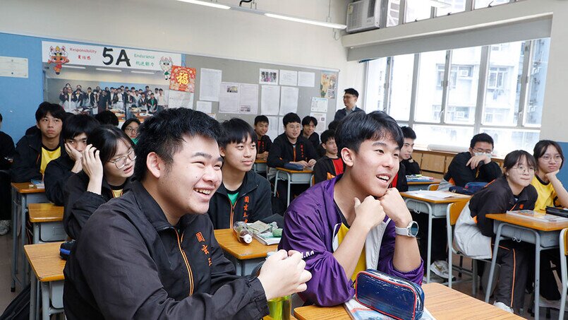 透過遊戲及活動學習國安知識，讓學生感到很有趣味。